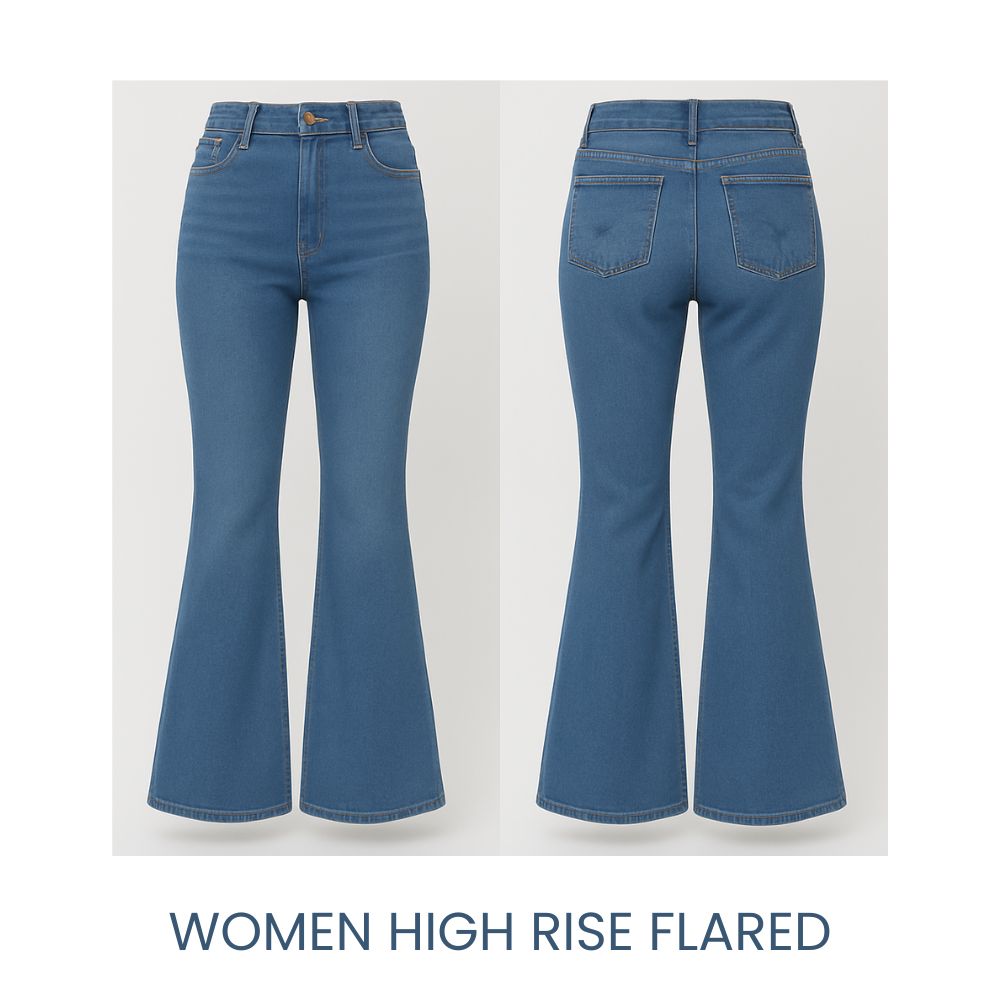Women High Rise Flared