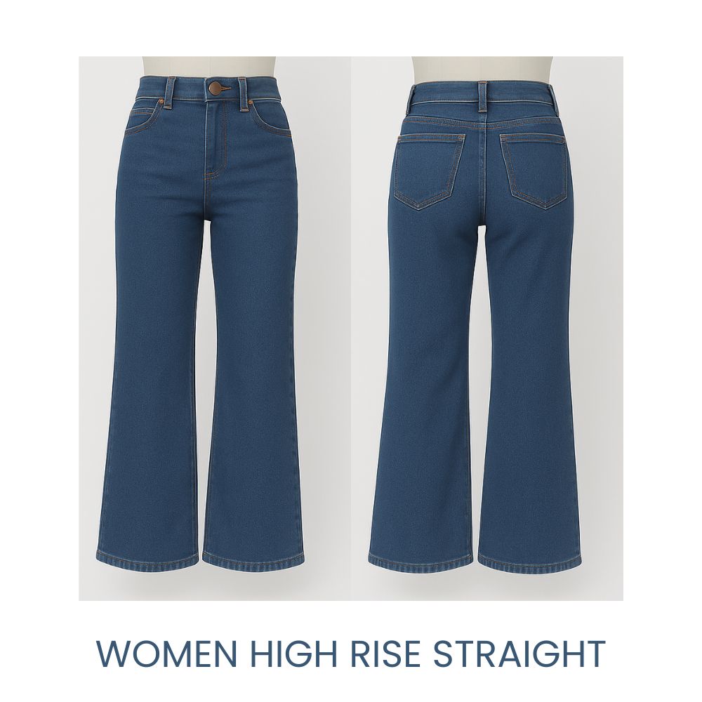 Women High Rise Straight