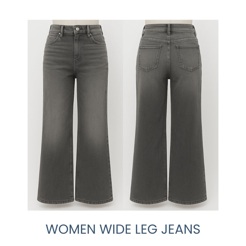 Women Wide Leg Jeans